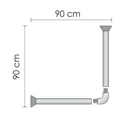 Dinkel SC-469090 Карниз для ванной SC-469090