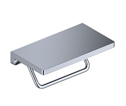 K-1425 Держатель туалетной бумаги с полочкой для телефона K-1425