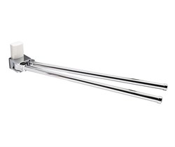 Leine K-5031WHITE Держатель полотенец двойной K-5031W