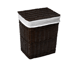 Isar WB-130-L Плетеная корзина для белья с крышкой WB-130-L