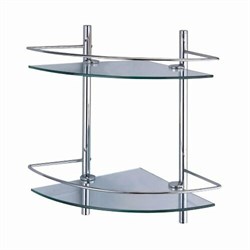 K-3122 Полка стеклянная двойная K-3122