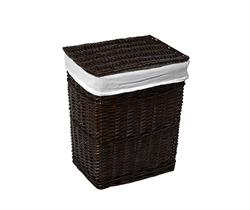 Isar WB-130-M Плетеная корзина для белья с крышкой WB-130-M