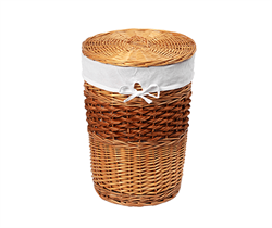Main WB-410-L Плетеная корзина для белья с крышкой WB-410-L