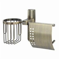 Exter K-5259 Держатель туалетной бумаги и освежителя K-5259