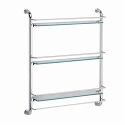 K-2033 Полка стеклянная тройная K-2033