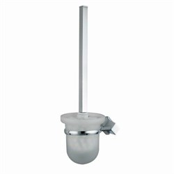 Аксесс Aller K-1127 Щетка для унитаза (блистер), с подств, навесная, хром 1127