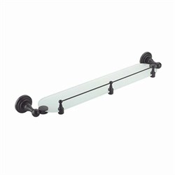 Isar K-7344 (ранее К-7324) Полка стеклянная с бортиком K-7344