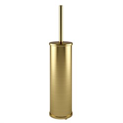 K-1027BRUSHED GOLD  Щетка для унитаза напольная K-1027BG