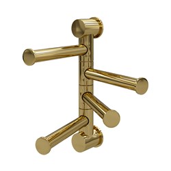 K-1054POLISHED GOLD Держатель полотенец четверной K-1054PG