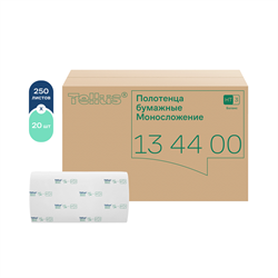 Tellus Полотенца бумажные моносложения 134400