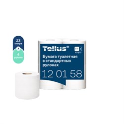 Tellus Бумага туалетная в стандартных рулонах 120158