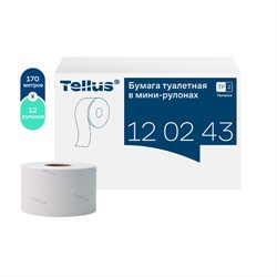 Tellus Бумага туалетная  в мини-рулонах 120243