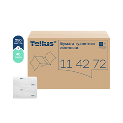 Tellus Бумага туалетная листовая 114272