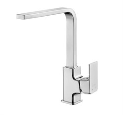 TIERA смеситель для кухни 286, красный хром 103318123EX - фото 46068