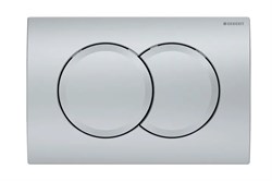 Смывная клавиша Geberit Delta01, для двойного смыва: Матовый хром 115.107.46.1 - фото 46225