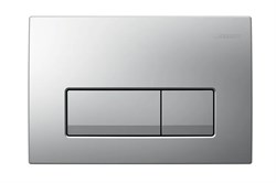 Смывная клавиша Geberit Delta50, для двойного смыва: Матовый хром 115.119.46.1 - фото 46236