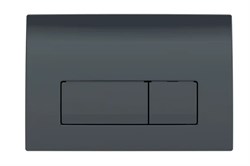 Смывная клавиша Geberit Delta50, для двойного смыва: Черный RAL 9005 115.119.DW.1 - фото 46237