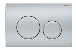 Смывная клавиша Geberit Delta20, для двойного смыва: Матовый хром 115.127.46.1 - фото 46240