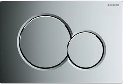 Смывная клавиша Geberit Sigma01 для двойного смыва к 111.300/350/361/362/380/390/796, Глянцевый хром 115.770.21.5 - фото 46265