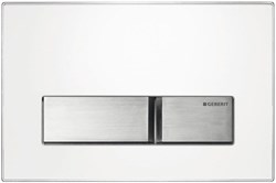 Смывная клавиша Geberit Sigma50 для двойного смыва к 111.300/350/361/362/380/390/796, заполнение материалом заказчика 115.788.00.1 - фото 46276