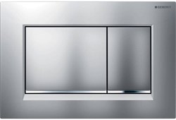 клавиша двойного смыва Sigma 30 NEW к 111.300/350/361/362/380/390/796 не оставляет отпечатков пальцев, хром мат/хром глянц/хром мат 115.883.JQ.1 - фото 46308
