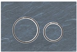 Смывная клавиша Geberit Sigma21, двойной смыв к 111.300/350/361/362/380/390/796 плитка Mustang, глянцевый хром 115.884.JM.1 - фото 46319