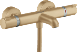 HG Ecostat Comfort термостатический смеситель для ванны шлиф,бронза 13114140 - фото 46636