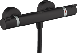 HG Ecostat Comfort термостатический смеситель для душа матовый черный 13116670 - фото 46652