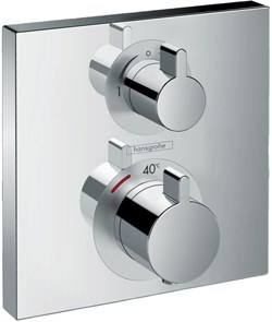HG Ecostat Square термостатический смеситель для душа (внешняя часть) 15714000 - фото 47132