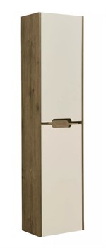 Шкаф-колонна Оливия Бежевый/Дуб веллингтон 1A254603OLVG0 - фото 47878
