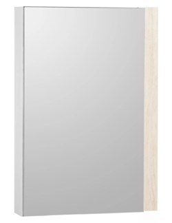 Зеркальный-шкаф Кантри 55 Белый/Дуб Верона 1A257702AHB20 - фото 47909