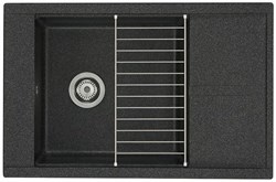 Мойка кухонная Делия 78 графит 1A715132DE210 - фото 48066