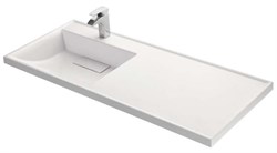 Раковина Лондри 120 белая левая 1A72843KLH01L - фото 48105