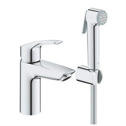 Eurosmart Смеситель однорычажный для раковины, DN 15 S-Size, хром 23124003 - фото 48277
