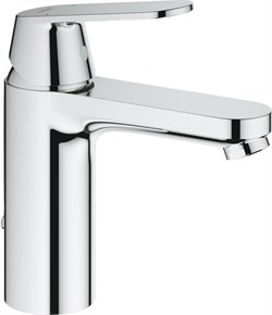 Eurosmart Cosmo Смеситель для раковины с цепочкой, средний излив, хром 23326000 - фото 48317
