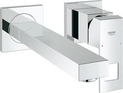 Eurocube Внешняя часть смесителя для раковины (вынос 230 мм), хром 23447000 - фото 48393