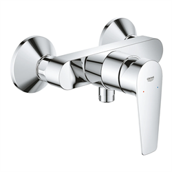 BauEdge New Смеситель для душа, наружный, хром 23635001 - фото 48453