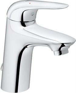 Eurostyle Смеситель для раковины с цепочкой, хром 23713003 - фото 48459