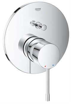 Essence Внешняя часть смесителя для ванны, хром 24058001 - фото 48548