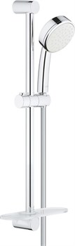 Tempesta New Cosmopolitan 100 Душевой гарнитур I, душевая штанга 600 мм, полочка, хром 26083002 - фото 48687
