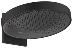 HG Rainfinity 360 1jet верхний душ с настенным держателем матовый черный 26230670 - фото 48726