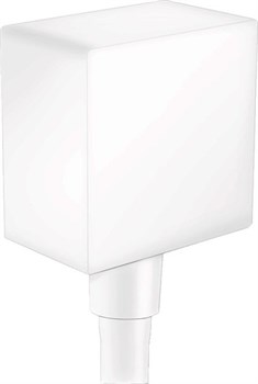 HG Fixfit Square шланговое подсоединение матовый белый 26455700 - фото 48872
