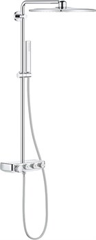 Euphoria SmartControl 310 DUO Cube Душевая система с термостатом, хром 26508000 - фото 48915