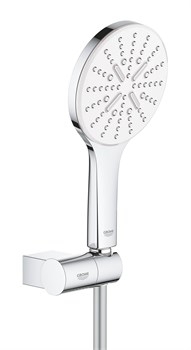 Rainshower SmartActive 130 Душевой набор III (круглый ручной душ, настенный держатель, шланг 1500 мм), 9,5 л/мин, белая луна 26580LS0 - фото 49010