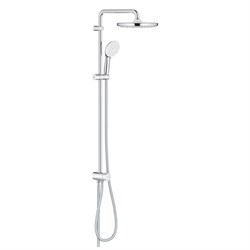 Tempesta System 250 Душевая система flex наружного монтажа c перекл-3, кругл, макс расход (при 3 бар) 7,9 л/мин, хром (замена арт. 26675000) 26675001 - фото 49080