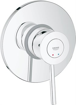 BauClassic Смеситель для душа (со встраиваемым механизмом), хром 29048000 - фото 49792