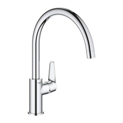BauCurve Смеситель для кухни, высокий излив, хром 31231001 - фото 49959