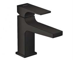 HG Metropol смеситель для раковины 100 матовый черный 32500670 - фото 50148