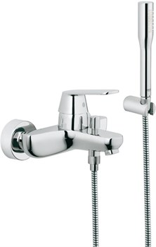Eurosmart Cosmopolitan Смеситель для ванны с душевым гарнитуром, хром 32832000 - фото 50317