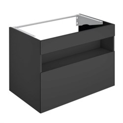 STAGELINE Тумба под умывальник 800x625x490 mm,подсветка, розетка + USB/USB-C, 1 выдвижной ящик, сифон 1 1/4 x 32, Вулканит/Вулканит 32862970100 - фото 50332